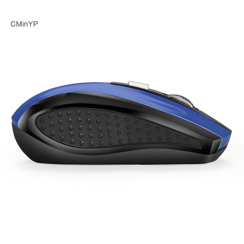 Cminyp 2.4G USB Chuột Không Dây Quang Màu Đỏ 6D Cho Máy Tính Laptop Chuột Chơi Game Thiết Kế Công Thái Học Chuột Không Dây Vinh Quang
