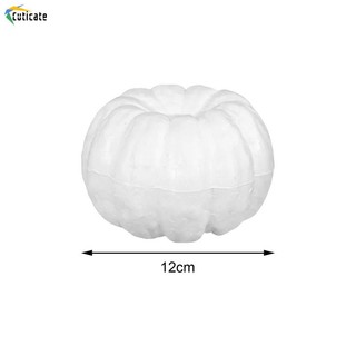 [Cuticate]Bộ 10 Bí Ngô Giả Bằng Xốp polystyrene Trang Trí Tiệc Cưới / Lễ halloween