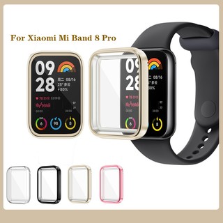 Ốp Điện Thoại tpu Mềm Mạ Điện Bảo Vệ Cho xiaomi mi band 8 pro miband 8 pro