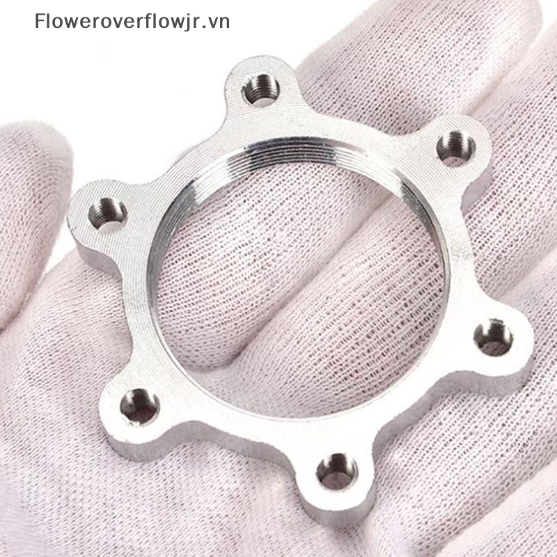 FJR Xe Đạp Freewheel Ren Hub Đĩa Phanh Cánh Quạt 6 Bu Lông Mặt bích Adapter HOT