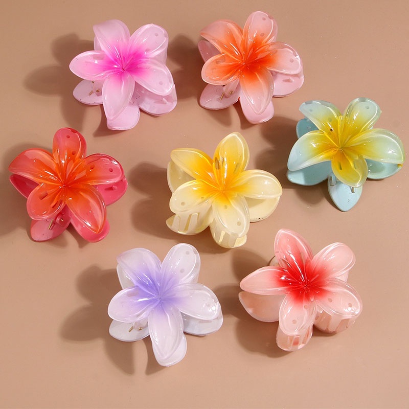 Ảnh Aijolen Kẹp Tóc Hình Hoa bauhinia 7 Màu Thời Trang Cho Nữ 4