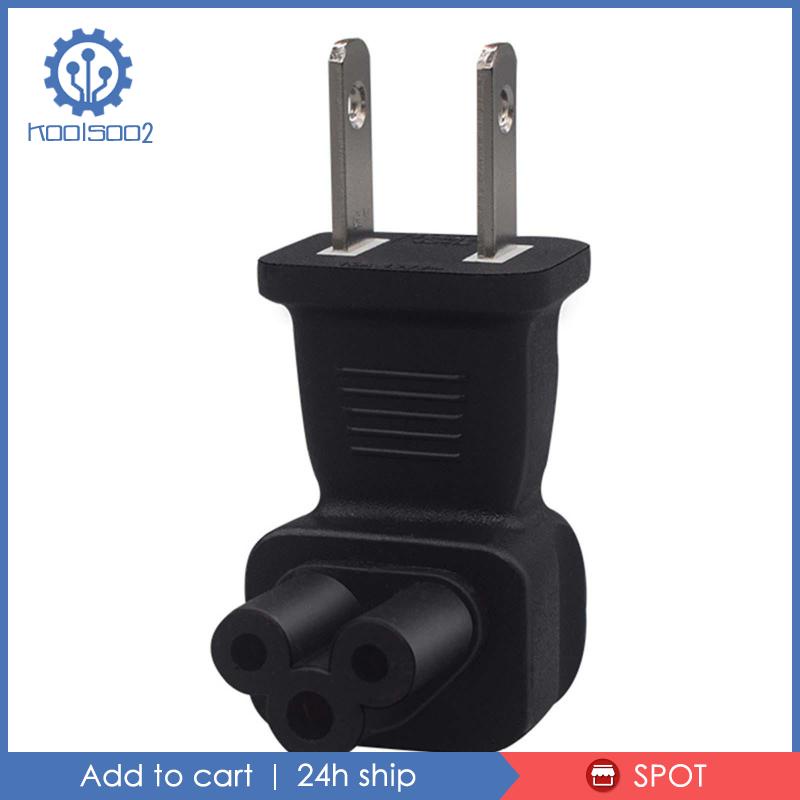Phích Cắm Chuyển Đổi Từ us plug Sang iec320 c5 15a 125v us 2pin male 3 ...