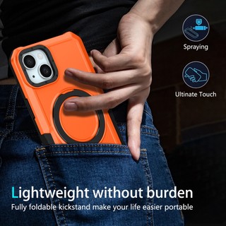 Dành Cho iPhone 6 7 8 Plus SE 2020 / 2022 Ốp điện thoại Có Giá Đỡ Nhẫn PC Cứng Mặt Sau Mềm TPU Edge Quân Sự Cấp Chống Rơi Chống Sốc Mỏng Bao