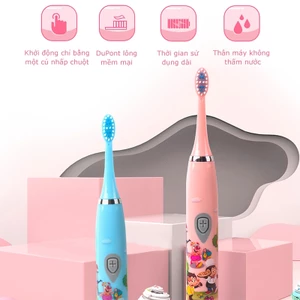 Bàn Chải Điện Siêu Chống Thấm Nước Mua 3 Đầu Bàn Chải Điện Đa Năng Cho Người Lớn Và Trẻ Em