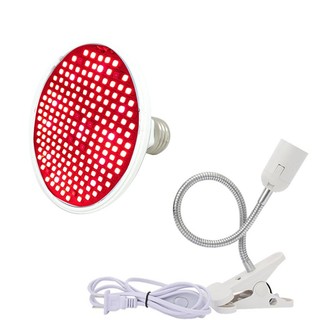 Bóng Đèn led Đỏ e27 660nm 850nm ir Hỗ Trợ Nuôi Dưỡng Da Toàn Thân f1vn