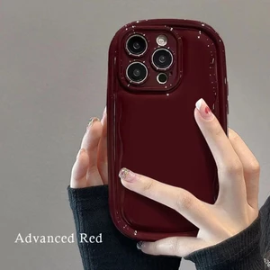 Ốp Điện Thoại Mềm Chống Sốc Chống Trượt Hình Bầu Dục oval Cho iphone15 14 13 12 11 pro max ixs max xr xs 7 8 plus