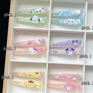Kẹp Tóc Mái Hình Hello Kitty Ngọt ngào Dễ Thương Phụ Kiện Tóc