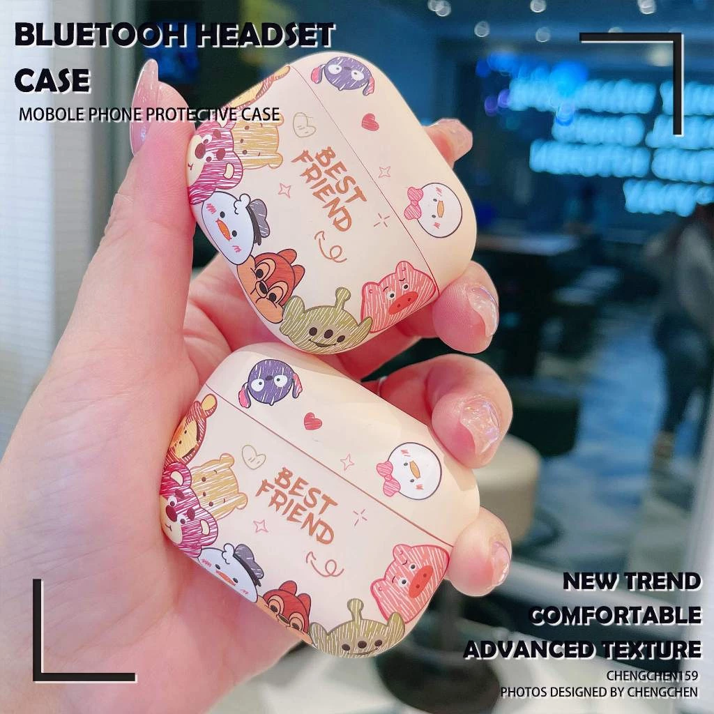 Best friend headphone case for AirPods 4 case headphone case 2025 new for AirPods Pro3 headphone cas