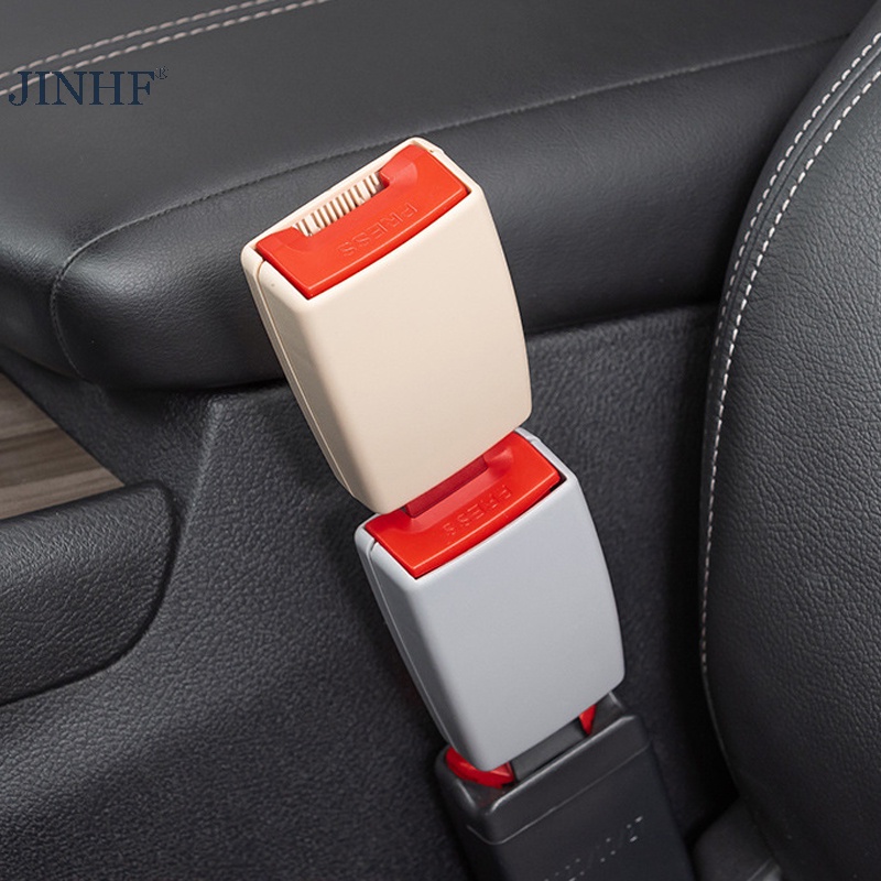 Jinhf Chốt Khóa Dây Đai An Toàn Nối Dài Cho Xe Hơi