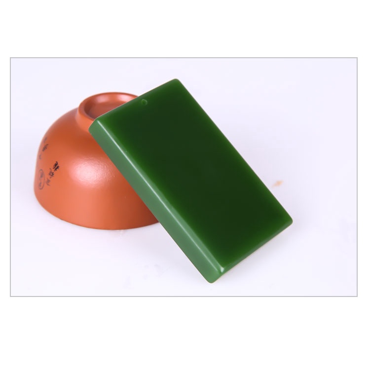 Spinner Mặt Dây Chuyền Màu Xanh Lá Cây An Toàn Không Cần Khoan Lỗ Đơn Giản Dễ Phối Đồ Cho Nam Và Nữ