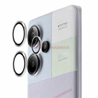 Phim bảo vệ ống kính máy ảnh vòng kim loại cho Redmi Note 13 pro plus 13pro + 13R pro 13Rpro 13 Turbo 13Turbo Note13proplus Note13pro + 4G 5G Kính cường lực Full Cover Phim bảo vệ