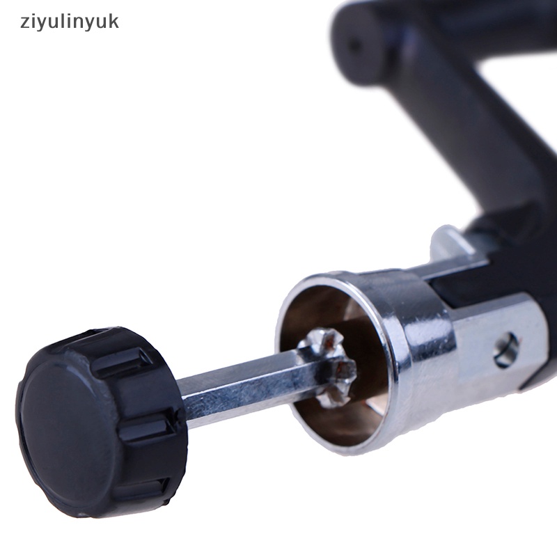 Ziyulinyuk Kim Loại Cuộn Tay Cầm Cầm Máy Câu Thay Thế Rocker Tay Quay Tay Cầm EN