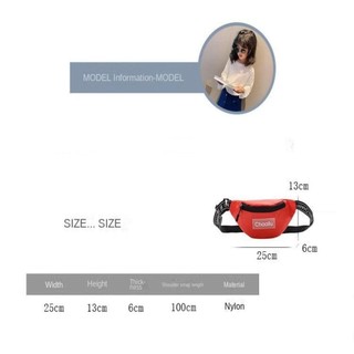 NECKLACEMASK Túi đeo chéo in hình hoạt hình, túi đựng đồ ăn nhẹ giải trí, gói thắt lưng, túi đeo vai bé gái bé trai