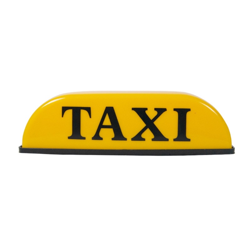Bang Roof Taxi Sign Taxi Roof Sign Chống Thấm Nước Taxi Cab Sign Lamp Từ Taxi Light Đa Năng LED Taxi Board Chỉ Báo