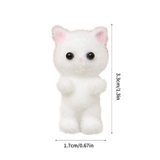 Kra Dễ Thương 3D Mèo Nửa Lỗ Trang Sức Trang Trí DIY Bông Tai Mặt Dây Chuyền Trang Sức Làm Hoạt Hình Tinh Tế DIY Trang Sức Accessor