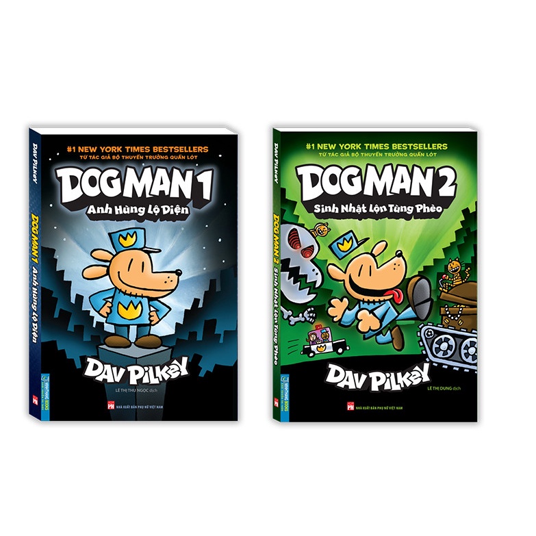 Sách - Combo 2c DOG MAN 1 & DOG MAN 2 (MT) | Shopee Việt Nam