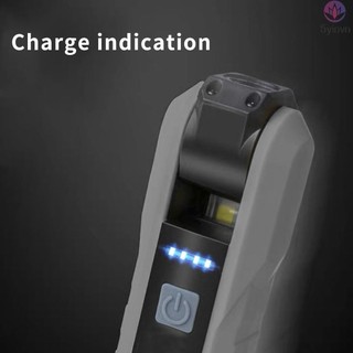 Đèn Pin LED COB USB Hít Nam Châm Linh Hoạt Có Thể Gập Lại 4 Chế Độ Sáng Đa Ứng Dụng