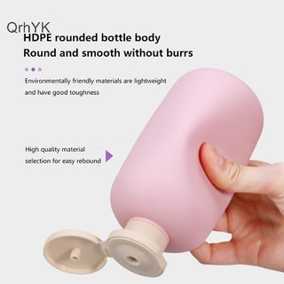 Nhà Máy Thời Trang Trong Suốt Bơm Nhựa Lotion Dầu Gội Chai Mỹ Phẩm Chất Lượng Cao PP Chai Bơm Chai Có Thể Đổ Lại Hộp Bảo Quản Phòng Tắm QrhYK