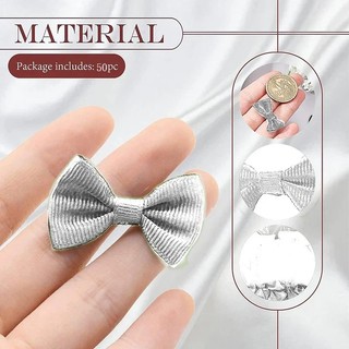 Thời Trang Mini Nơ Ruy Băng Cà Vạt Nhỏ Satin Ruy Băng Nơ May Thủ Công Nơ DIY May Trang Trí