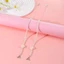Dây đeo đồ lót IAPPORTUNIA, Dây đeo áo ngực thay thế có thể điều chỉnh, Dây đeo vai nơ có thể tháo rời Fahsion dành cho nữ