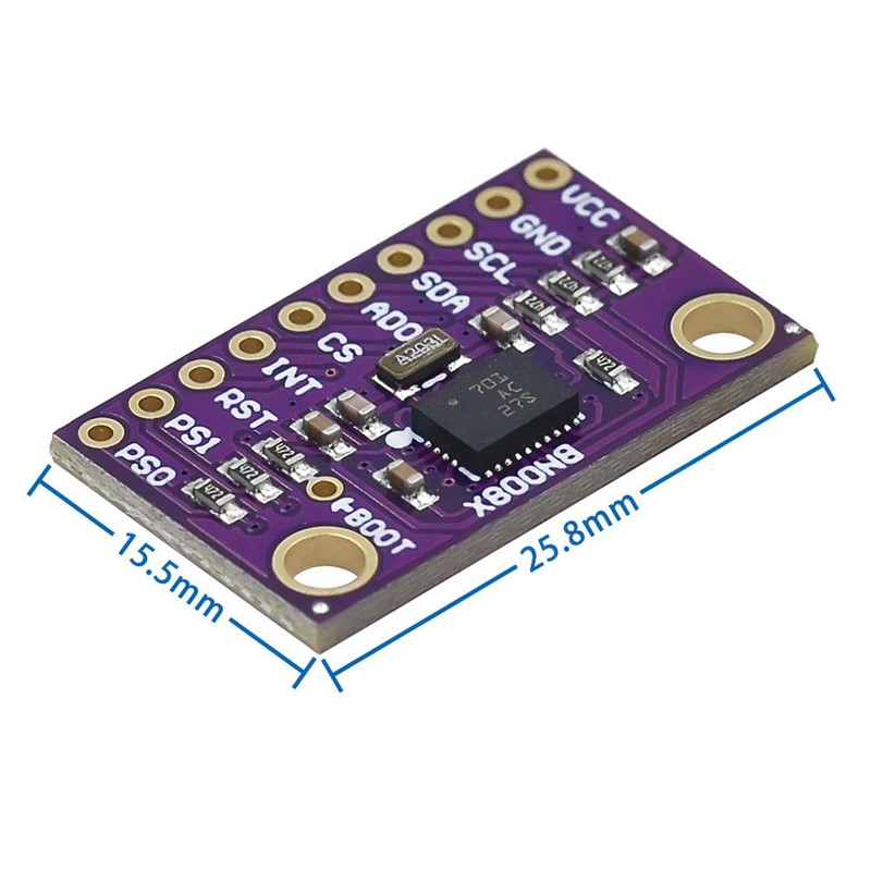 - BNO080 BNO085 BNO086 AR VR IMU Mô-đun cảm biến AHRS chín- 9DOF có độ chính xác cao
