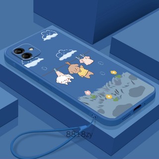 ốp lưng Samsung A04 A04e Ốp Điện Thoại tpu silicone Mềm Chống Rơi Vỡ In Hình Dễ Thương Kèm Dây Đeo Cho Samsung A04 A04e