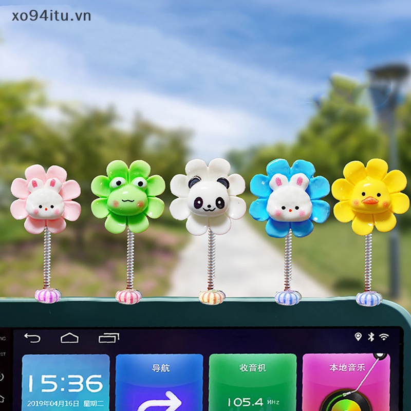 XOITU Dễ Thương Lắc Hoa Bobble Trang Trí Nội Thất Ô Tô Hoa Trang Trí Nội Thất Ô Tô Hoa Dễ Thương Trang Trí Phụ Kiện VN