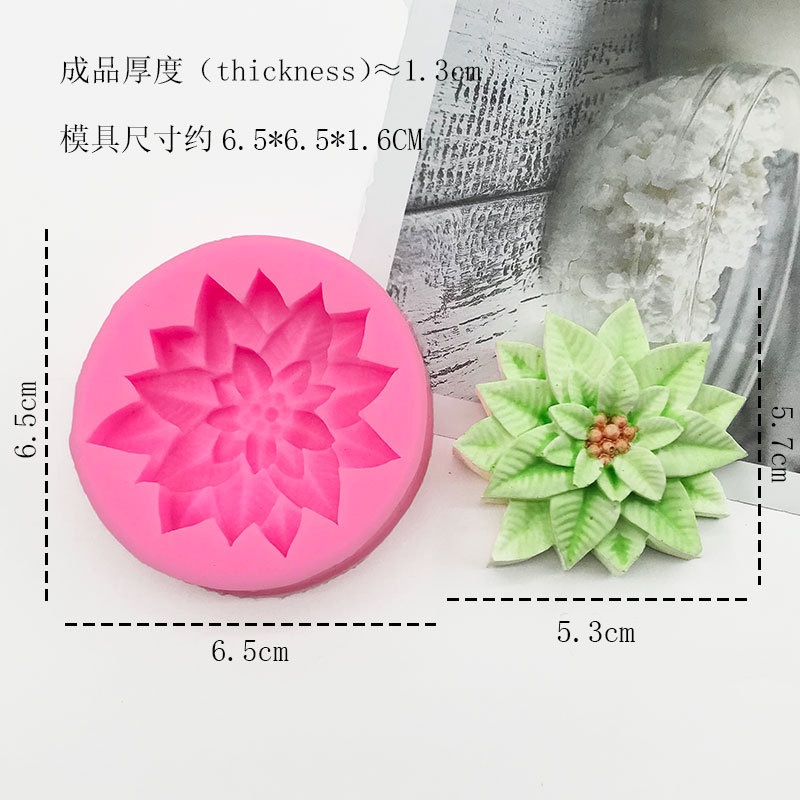 Khuôn silicone Tạo Hình Trái Cây Trang Trí Bánh diy