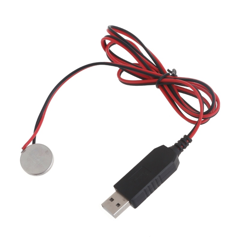 Star USB 5V2A Đầu Vào Dây Cáp Sạc Cho CR2032 3V Đầu Ra Pin Thiết Bị Chạy Điện Đa Năng Di Động Dây Sạc L
