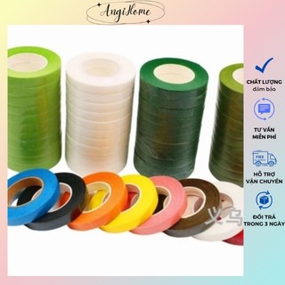 Băng dính sáp - băng dính quấn cành hoa giả, trang trí thủ công decor xinh xắn ANGIHOME