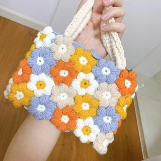 Miếng Vá Hình Hoa Bằng Len Dùng Trang Trí Mũ / Đồ Thủ Công diy