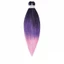 DELMER Jumbo Braid Hair, Corlorful Tổng Hợp Ombre Bện Tóc, 26Inch Tóc Bím Tóc DIY Dự Tiệc Nối Dài Tóc Jumbo