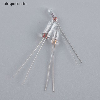 Airspecutin 10 chiếc 3 / 4 / 5mm 3 / 6 / 12 / 24V Bóng đèn Edison Sợi đốt gạo EN