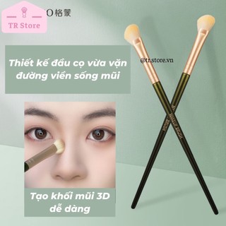 Cọ tạo khối mũi Gecomo tán phấn tạo sống mũi G1090 chuyên dụng phiên bản xanh lá
