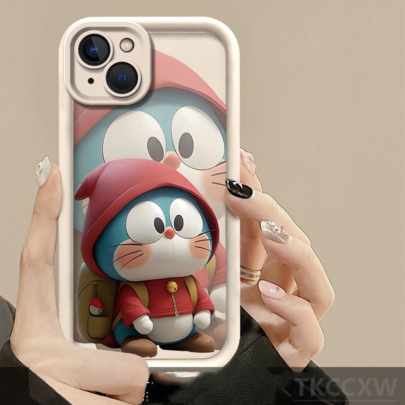 Dễ Thương Ốp Điện Thoại Mềm Chống Rơi Họa Tiết doraemon Hoạt Hình Cho iphone 12 11 pro max x xr xs max