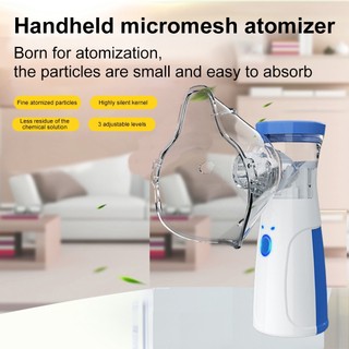 Có PIN sạc - INSMART Máy xông/máy thở khí dung cầm tay Nebulizer Cầm Tay Cho Bé Và Người Lớn