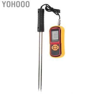 Yohooo Máy đo độ ẩm Máy đo nhiệt độ hạt LCD kỹ thuật số cầm tay GM640 dành cho