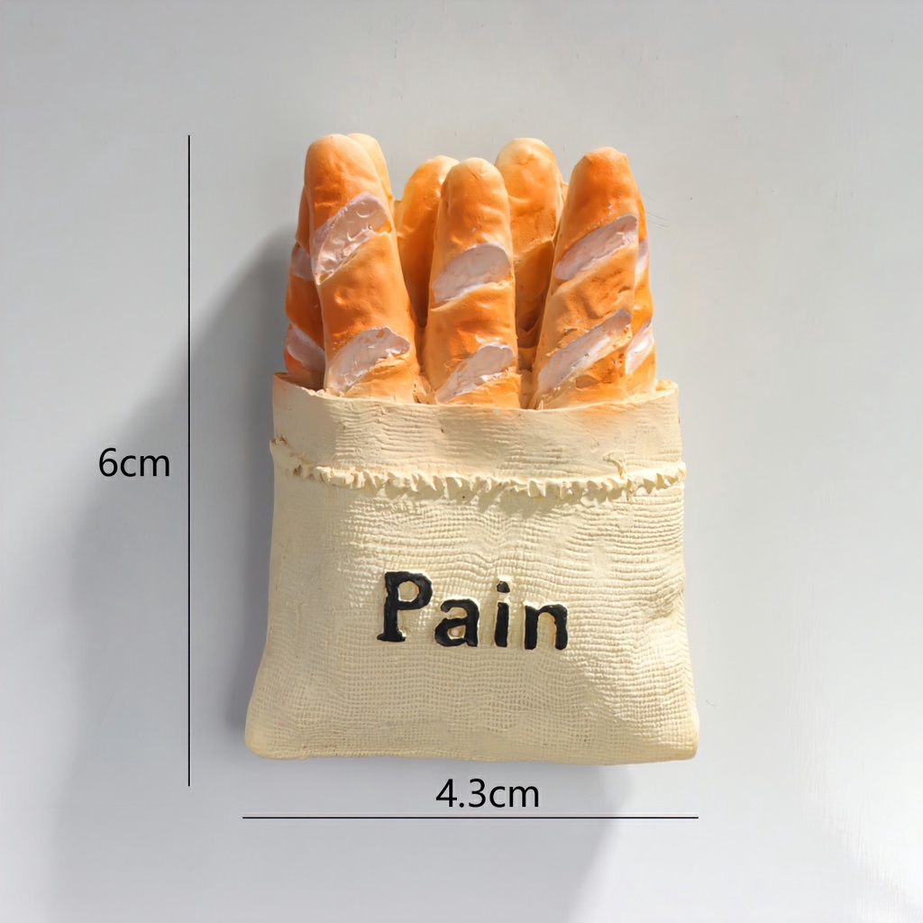Giá sỉ - Nam châm hít dán trang trí tủ lạnh phong cách châu Âu - FETA