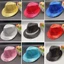 JUNYUE88US Sequins Fedora Hat, Sequin Brilliant Dance Jazz Cap, Role Play Prop Shiny Hip Hop 58cm / 54cm Mũ Jazz lấp lánh dành cho người lớn