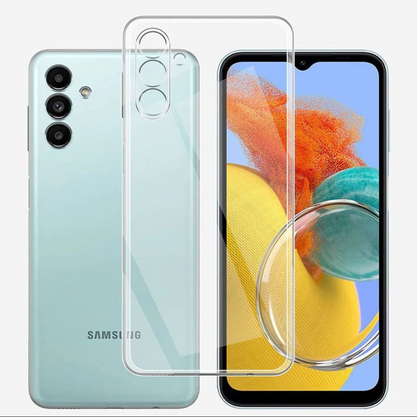 Ốp Điện Thoại TPU Mềm Trong Suốt Cho Samsung Galaxy S24 Ultra S24 Plus S23 FE A05 A05S A15 A25 A35 A55 M14 M54