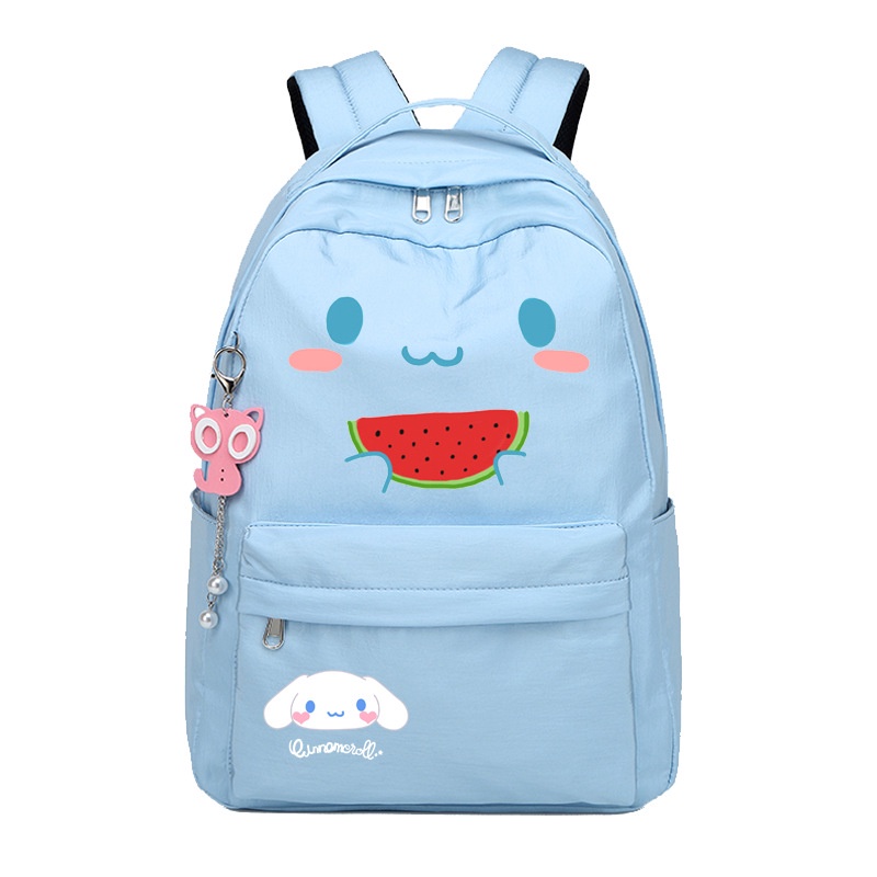Balo Đi Học Họa Tiết Hoạt Hình Cinnamoroll Đáng Yêu Thời Trang 2024 Phong Cách Nhật Hàn Cho Bé Gái
