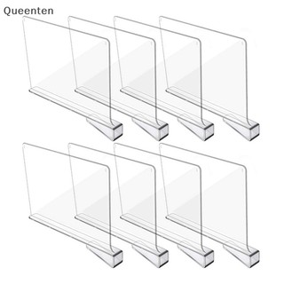 Thanh Chia Ngăn Tủ Sách Bằng Acrylic Trong Suốt Tiện Dụng Cho Gia Đình