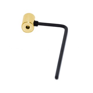 Gói Tốt Của 10 Vàng Pin Khóa Thời Trang Trâm Pin Giữ Pin Khóa Pin Chốt Lại Có Cờ Lê Pin Khóa Cho Huy Hiệu Securi