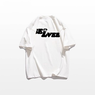 HIIXIIVI Áo Thun Unisex Tay Ngắn Cổ Tròn Dáng Rộng Kích Thước Ngoại Cỡ Thời Trang Năm Mới 2024