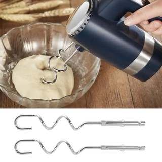 JARREDIWWO 1 Que trộn trứng cầm tay, Móc khuấy trứng điện bằng thép không gỉ bền bỉ, Bộ phận thay thế máy trộn điện bạc chống gỉ tiết kiệm