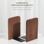 LAKAM Bookends, Giá đỡ sách chống trượt bằng gỗ, Giá đỡ sách dày chất lượng cao Văn phòng trường học