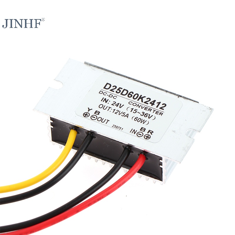 1 Mô Đun Giảm Áp 24v Sang 12v 5a dc Cho Đèn led Xe Hơi, Tàu Thuyền