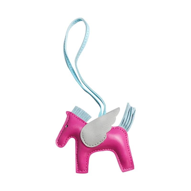 Cinna Thời Trang Thiên Thần Cánh Ngựa Móc Khóa Mặt Dây Chuyền Túi PU Charm Trang Trí Túi Xách Chìa Khóa Xe Ba Lô Trang Trí Cho Nữ