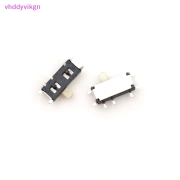 VHDD 20 Chiếc Công Tắc Trượt Mini Bật Tắt 2 Vị Trí Micro Trượt Chuyển Đổi Công Tắc SMD 20 Chiếc Công Tắc Trượt Nhỏ Bật Tắt 2 Vị Trí Micro Trượt Chuyển Đổi Công Tắc SMD 20 chiếc Công tắc trượt Micro On