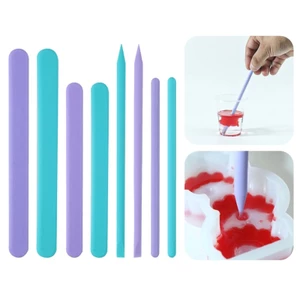 XGB Thanh Khuấy Nhựa Có Thể Tái Sử Dụng Keo Dụng Cụ Cho DIY Trang Sức Làm Trang Điểm Trộn Epoxy Lỏng Sơn Trộn Khuấy